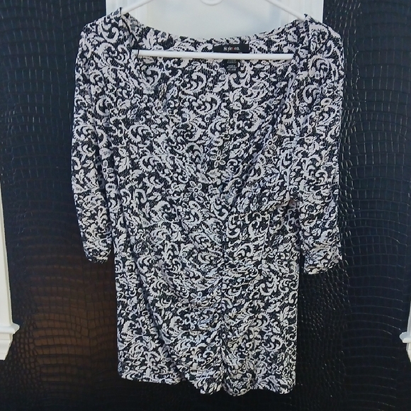 Style & Co. Tops - Style & Co Black Ans White Blouse